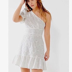 WHITE URBAN OUTFITTERS DRESS